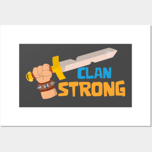 Clan Strong Posters and Art